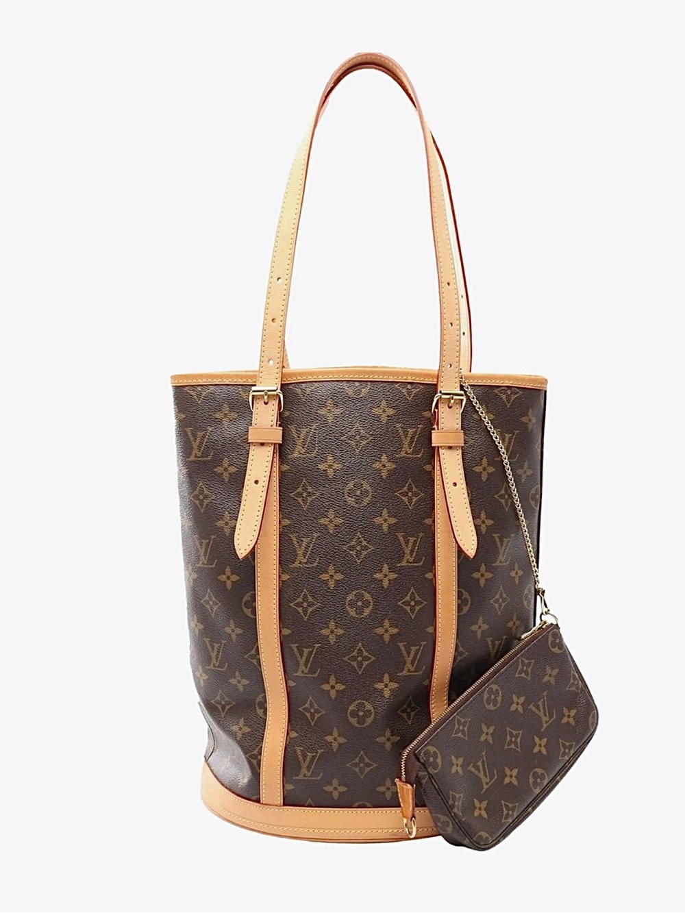 Louis Vuitton
Bucket GM in Monogram with Pouch
